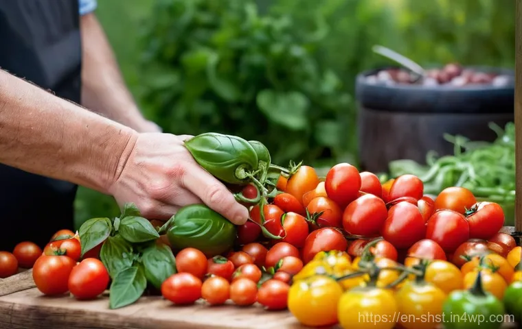 친환경 조리법을 위한 가정용 화덕 활용 - **A Vibrant Outdoor Pizza Party:** A diverse group of friends and family, ranging from young adults ...